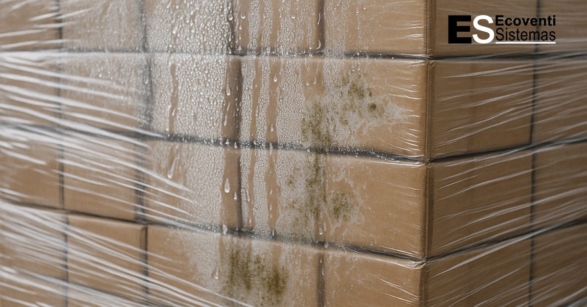 Problema de condensación en pallets